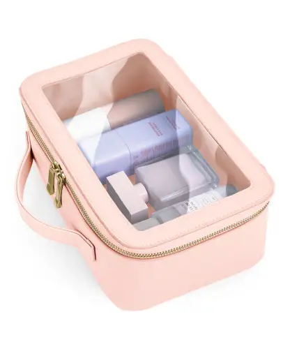 Click Here To Enlarge This Photo Of Personalised Clear Travel Case