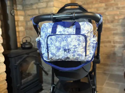 Click Here To Enlarge This Photo Of Personalised Baby Changing Bag Set