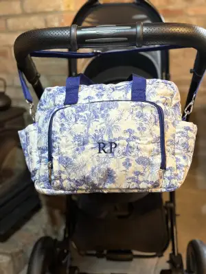 Personalised Baby Changing Bag Set