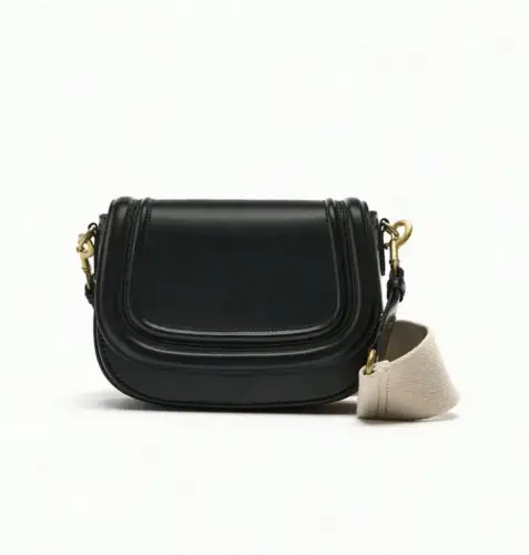 Click Here To Enlarge This Photo Of Personalised Black saddlebag